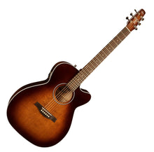 Load image into Gallery viewer, Seagull 041824 / 051977 Performer CW CH Burnt Umber QIT Cutaway Acoustic Electric Guitar with Carrying Bag MADE In CANADA