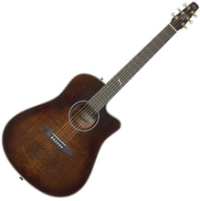 Load image into Gallery viewer, Seagull 047178 / 050581 Artist Peppino Signature Cutaway Acoustic Electric Guitar Bourbon Burst w/Anthem Pickup & Comes with Carrying Bag - MADE In CANADA