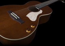 Load image into Gallery viewer, Art & Lutherie 047727 Roadhouse Havana Brown Q-Discrete Parlor Acoustic Electric MADE In CANADA-(6536632926402)