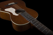 Load image into Gallery viewer, Art &amp; Lutherie 047727 Roadhouse Havana Brown Q-Discrete Parlor Acoustic Electric MADE In CANADA-(6536632926402)
