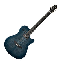 Charger l'image dans la galerie, Godin 047963 A6 Ultra Denim Blue Flame Acoustique Électrique FABRIQUÉ AU CANADA