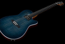 Charger l'image dans la galerie, Godin 047963 A6 Ultra Denim Blue Flame Acoustique Électrique FABRIQUÉ AU CANADA