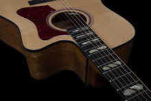 Load image into Gallery viewer, Norman ST40 048533  / 050505 CW Natural HG Element Cutaway Acoustic Electric Guitar with Carrying Bag MADE In CANADA