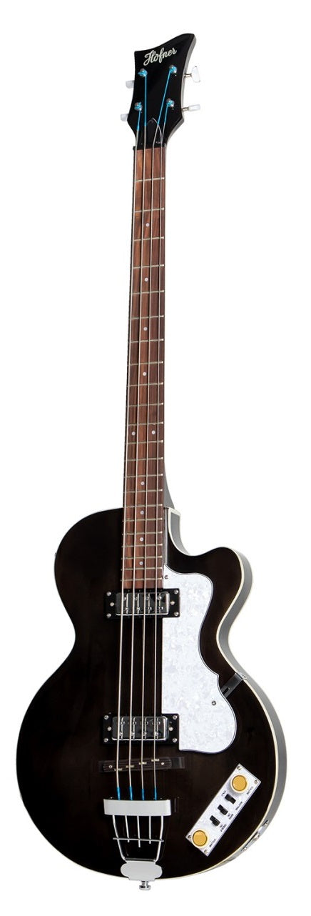 Hofner HOF-HI-CB-PE-TBK Club Bass - Ignition Transparent Black