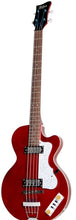 Charger l'image dans la galerie, Hofner Club Bass - Allumage Métallique Rouge - PRO