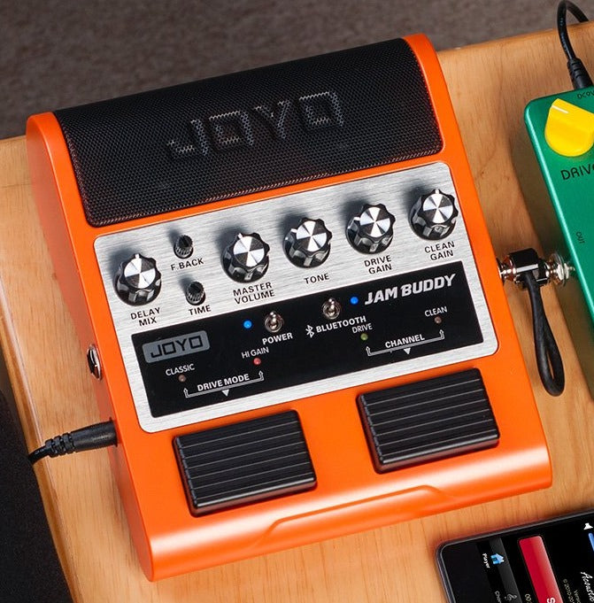 JOYO JAM BUDDY Portable Dual Channel 2 x 4 Watts Guitar Pedal Amp