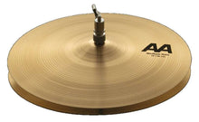 Load image into Gallery viewer, SABIANSABIAN 21402 14" AA Medium Hi Hat Cymbals Made In CanadaCombining bright pedal "chick" and crisp full-bodied sticking with solid wash when open, SABIAN 14" AA M Hi-Hats in Natural Finish deliver Classic Bright performanceJJ Music Sales