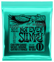 Charger l'image dans la galerie, ERNIE BALL 2626 NOT EVEN SLINKY NICKEL WOUND ELECTRIC GUITAR STRINGS - 12-56 GAUGE-(6632624029890)