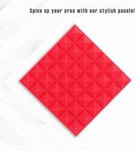 Charger l'image dans la galerie, Cales pyramidales en mousse pour panneau de studio acoustique 5,1 x 30,5 x 30,5 cm insonorisation, absorption acoustique