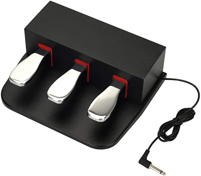 3 Pedal Piano Style Sustain Pedal