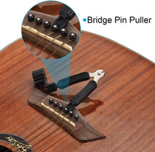 Charger l'image dans la galerie, Enrouleur de cordes de guitare / Ped, Cutter - 3 en 1 - Outil de recordage, coupe-cordes et extracteur de chevilles de chevalet