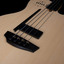 Load image into Gallery viewer, Godin 050796 A4 Ultra Natural Fretless Acoustic Electric Bass Guitar with Hardshell Case MADE In CANADA - Pre Owned