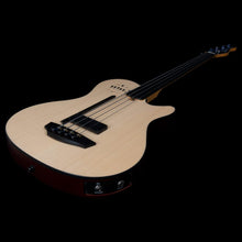 Load image into Gallery viewer, Godin 050796 A4 Ultra Natural Fretless Acoustic Electric Bass Guitar with Hardshell Case MADE In CANADA - Pre Owned