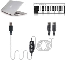 Load image into Gallery viewer, USB to MIDI Cable Converter 2 in 1