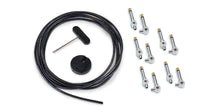 Load image into Gallery viewer, RockBoard PatchWorks Solderless Patch Cable Set - 300 cm / 118 7/64" Cable + 10 Plugs - Chrome