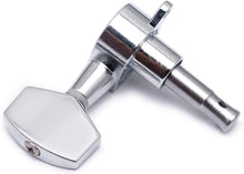 Charger l'image dans la galerie, Cordes scellées Tuning Pegs Keys Machines Heads Tuners 3L 3R Guitare électrique Pièces de rechange pour guitare acoustique Chrome.