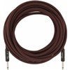 Charger l'image dans la galerie, CÂBLES D'INSTRUMENTS EN TWEED ROUGE DE 25 PIEDS DE LA SÉRIE PROFESSIONNELLE