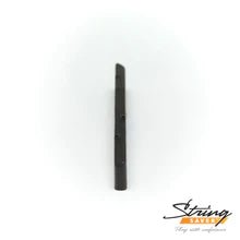 Load image into Gallery viewer, Black STRING SAVER ACOUSTIC SADDLE COMPENSATED 1/8" 73.1X3.2MM PS-9280-C0-(7764269990143)