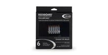 Load image into Gallery viewer, RockBoard PatchWorks Solderless Plugs - 6 pcs. - Chrome