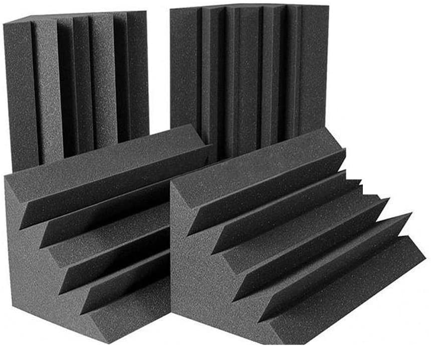 4 Pack of Acoustic Studio Bass Traps 9.4