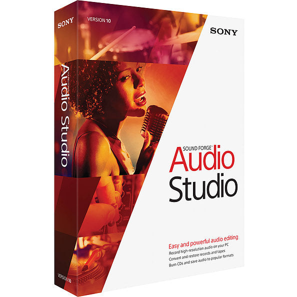 Sound Forge Audio Studio Recording Software by Magix / Sony