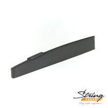 Load image into Gallery viewer, Black STRING SAVER ACOUSTIC SADDLE COMPENSATED 1/8" 71X3MM PS-9200-C0-(7764269236479)
