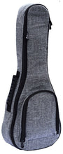 Load image into Gallery viewer, SMOOTH 25MM PADDED BAG FOR TENOR UKULELE - GREY
