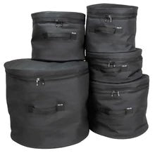 Load image into Gallery viewer, 5 Piece Drum Kit Bag Set (14” x 6.5”, 12” x 11”, 13” x 12”, 16” x 16”, 22” x 18”)