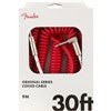 Load image into Gallery viewer, FIESTA RED 30 FOOT ORIGINAL SERIES COIL INSTRUMENT CABLE-(7795055231231)