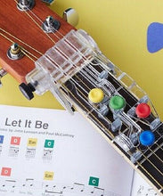 Load image into Gallery viewer, ChordBuddy USA Guitar Learning System with 100+ Song Book-(6679566090434)