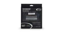 Load image into Gallery viewer, RockBoard PatchWorks Solderless Patch Cable Set - 300 cm / 118 7/64" Cable + 10 Plugs - Chrome