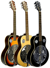 Load image into Gallery viewer, De Rosa USA Resonator Dobro Acoustic Electric Guitar-(6690695905474)