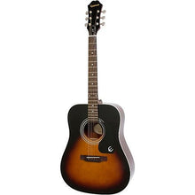 Load image into Gallery viewer, Epiphone Songmaker DR-100 Acoustic Guitar - Vintage Sunburst-(7757918339327)