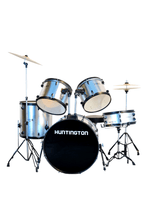 Load image into Gallery viewer, Huntington USAHuntington USA 5 Piece Drum Kit Complete Full SizeThis is a complete full size drum kit. Comes with everything a drummer needs to play. Constructed with multi-ply select hardwood shells, it has much of the same qualJJ Music Sales
