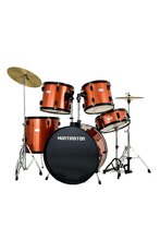 Load image into Gallery viewer, Huntington USAHuntington USA 5 Piece Drum Kit Complete Full SizeThis is a complete full size drum kit. Comes with everything a drummer needs to play. Constructed with multi-ply select hardwood shells, it has much of the same qualJJ Music Sales