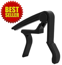 Charger l'image dans la galerie, Dunlop Style Quick Release Guitar Capo Black-(6926414643394)