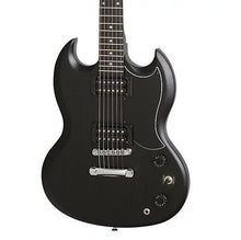 Load image into Gallery viewer, Epiphone SG Special Satin E1 Electric Guitar - Ebony-(7757278642431)