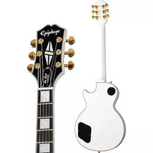 Load image into Gallery viewer, Epiphone Les Paul Custom Electric Guitar - Alpine White-(7777709293823)
