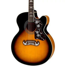Load image into Gallery viewer, Epiphone J-200EC Studio Acoustic-Electric Guitar - Vintage Sunburst-(7763990479103)