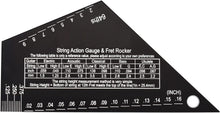 Charger l'image dans la galerie, Fret Rocker, String Action Gauge, String Height Ruler, Fret Leveling Guide and more
