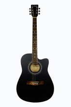 Load image into Gallery viewer, De Rosa USA Cutaway Acoustic-Electric Dreadnought Guitar Matte Finish-(6757583323330)