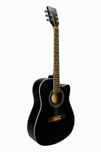 Load image into Gallery viewer, De Rosa USA Cutaway Acoustic-Electric Dreadnought Guitar Matte Finish-(6757583323330)
