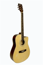 Load image into Gallery viewer, De Rosa USA Cutaway Acoustic-Electric Dreadnought Guitar Matte Finish-(6757583323330)