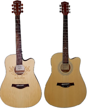 Load image into Gallery viewer, Glen Burton USA Deluxe Cutaway Dreadnought Acoustic Guitars Satin Natural
