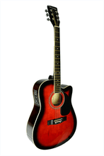 Load image into Gallery viewer, Huntington USA Dreadnought Cutaway Acoustic-Electric Guitar
