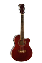 Load image into Gallery viewer, De Rosa USA 12 String Thin Line Acoustic Electric Guitar with Cutaway-(6204894609602)
