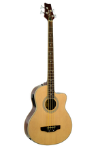 Load image into Gallery viewer, De Rosa USA 4 String Acoustic Cutaway Electric Bass Guitar Thin Line-(6206096015554)
