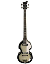 Charger l'image dans la galerie, De Rosa USA hollow body electric violin bass guitar with maple body and neck, mahogany fingerboard, and dual humbucker pickups