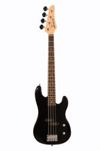 Charger l'image dans la galerie, Huntington USA 4 string short scale electric bass guitar with sycamore body and maple neck