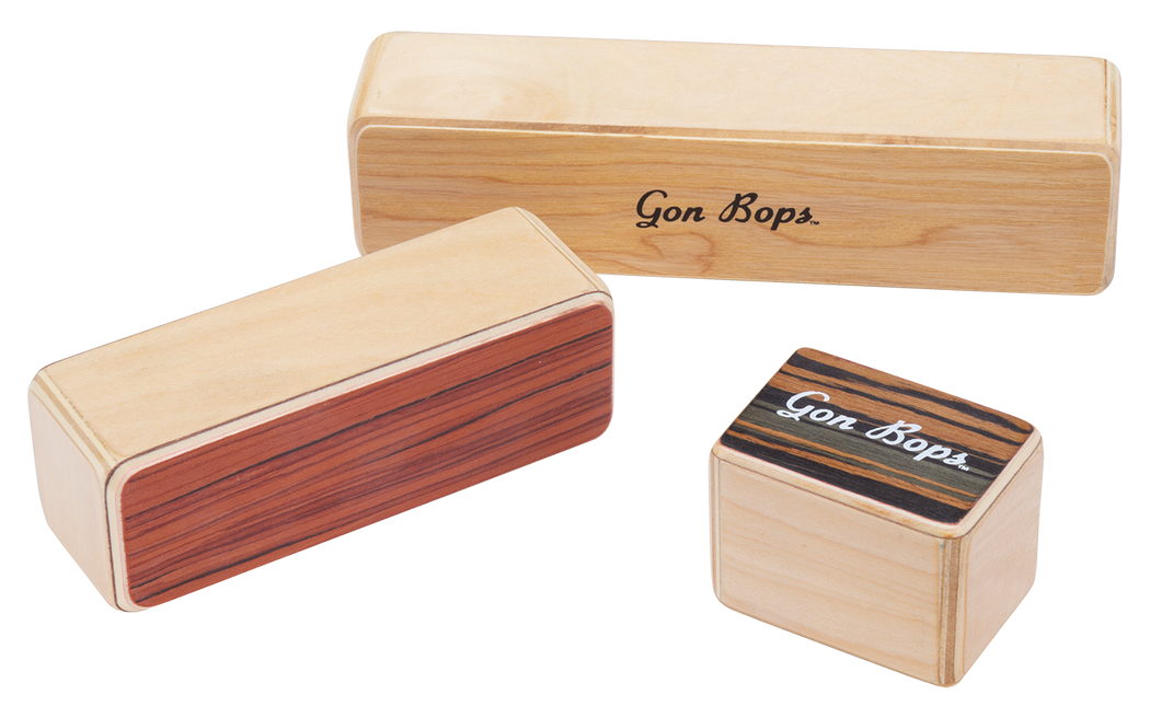 Gon Bops Fiesta Wood Shakers 3-Pack